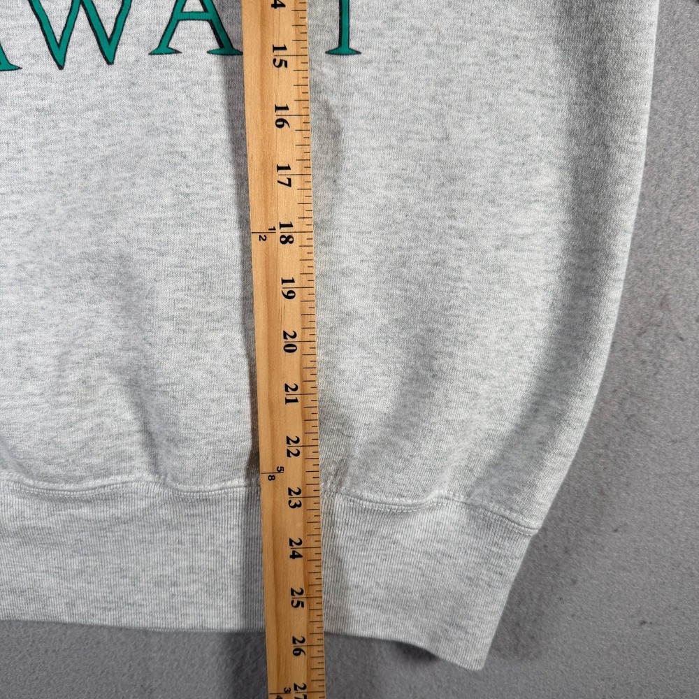 Fruit of the Loom Polynesian Cultural Center Hawaii Sweatshirt Gray Mens Medium - Picture 8 of 15